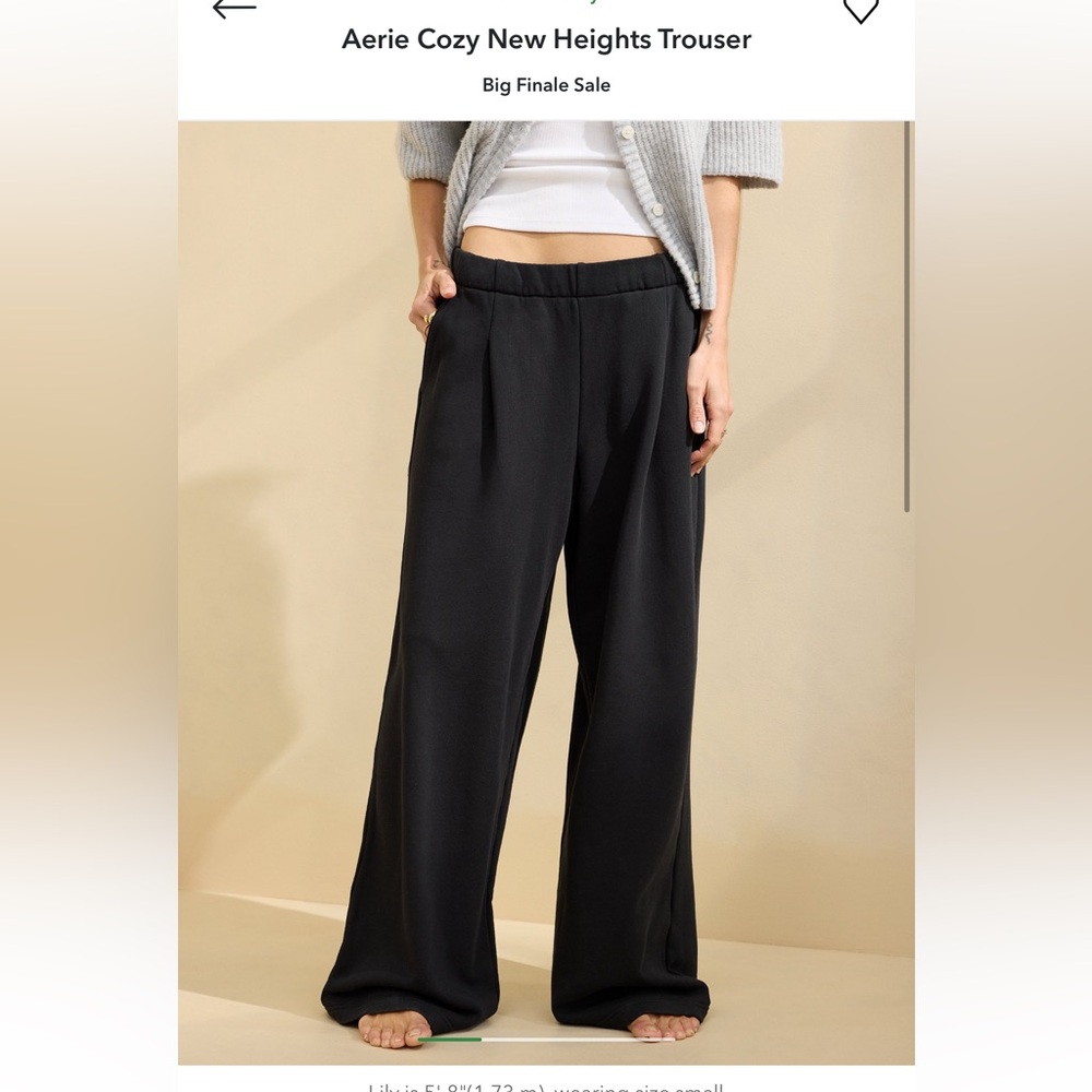 Aerie Cozy New Heights Trouser
